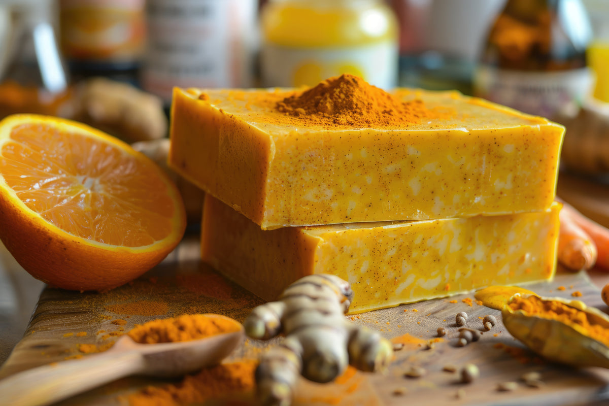 Nuvora Turmeric Acid Handmade Soap